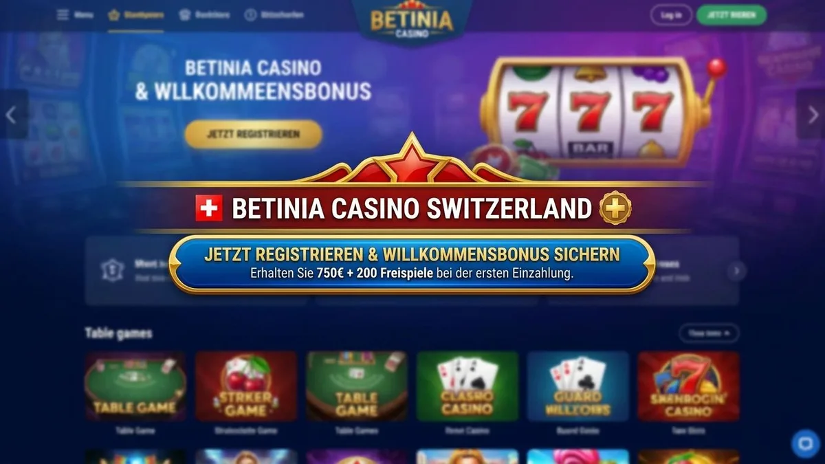 Registrierung mit Bonus